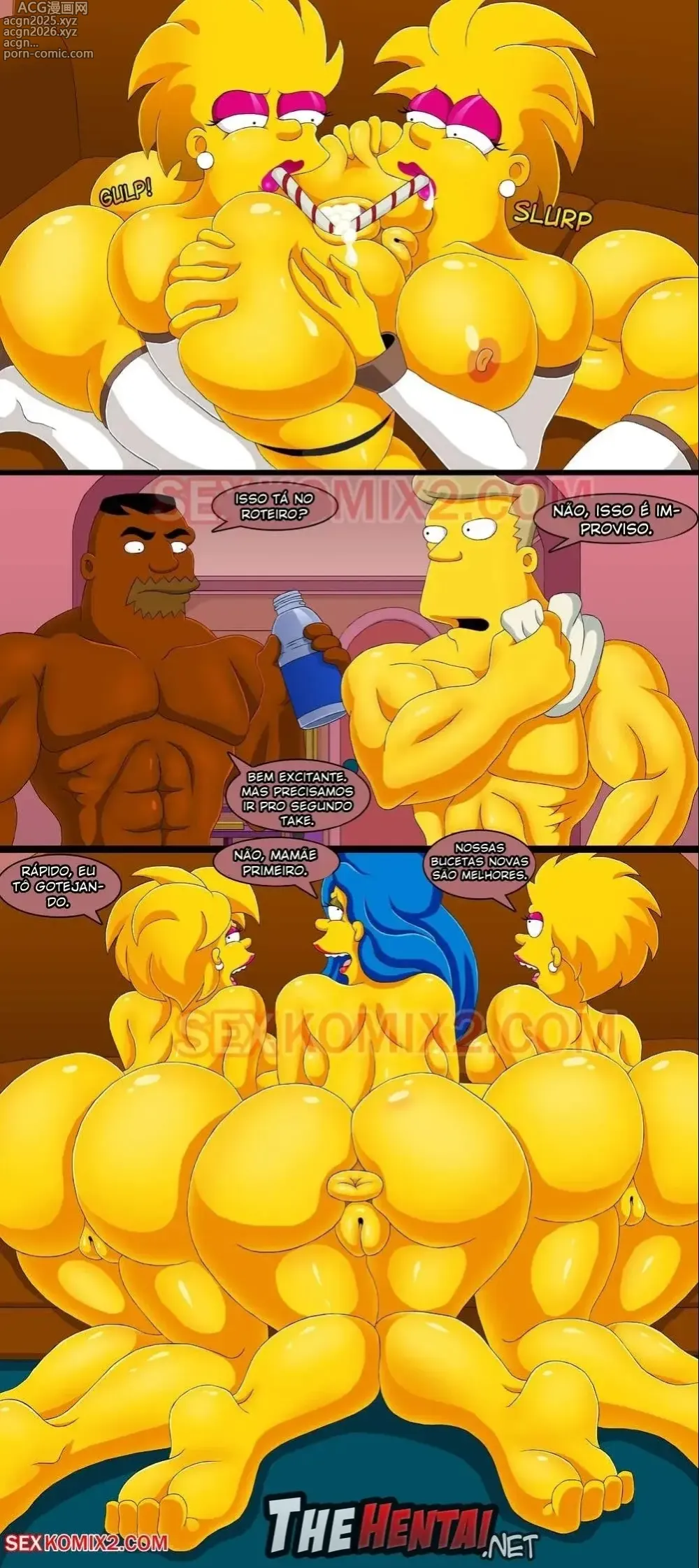 Page 35 of doujinshi Simpsons misc SexKomix