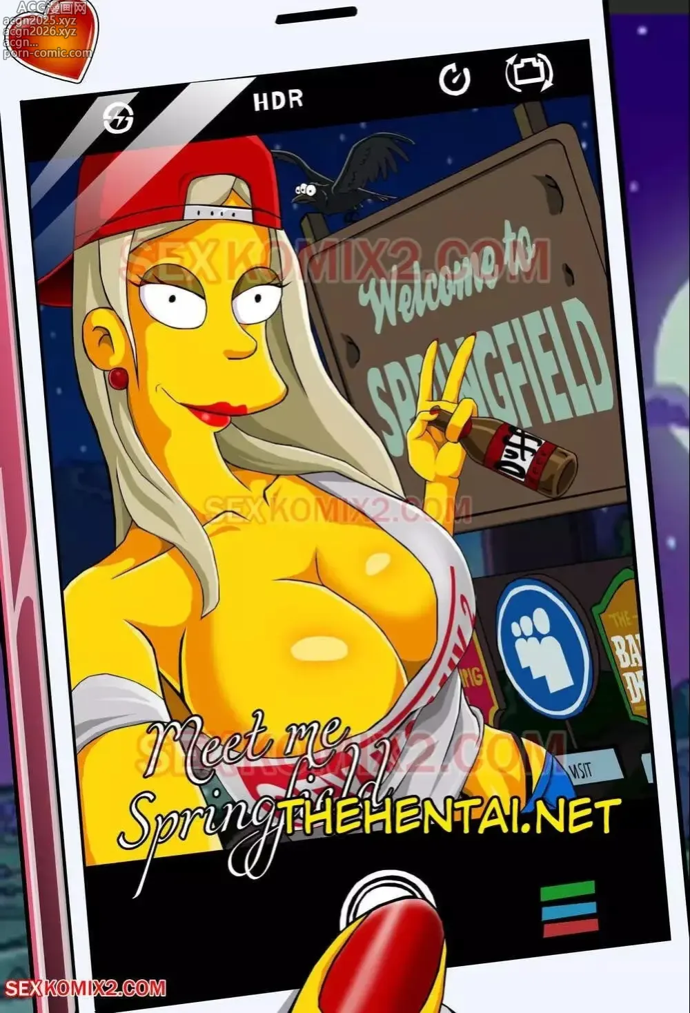Page 58 of doujinshi Simpsons misc SexKomix