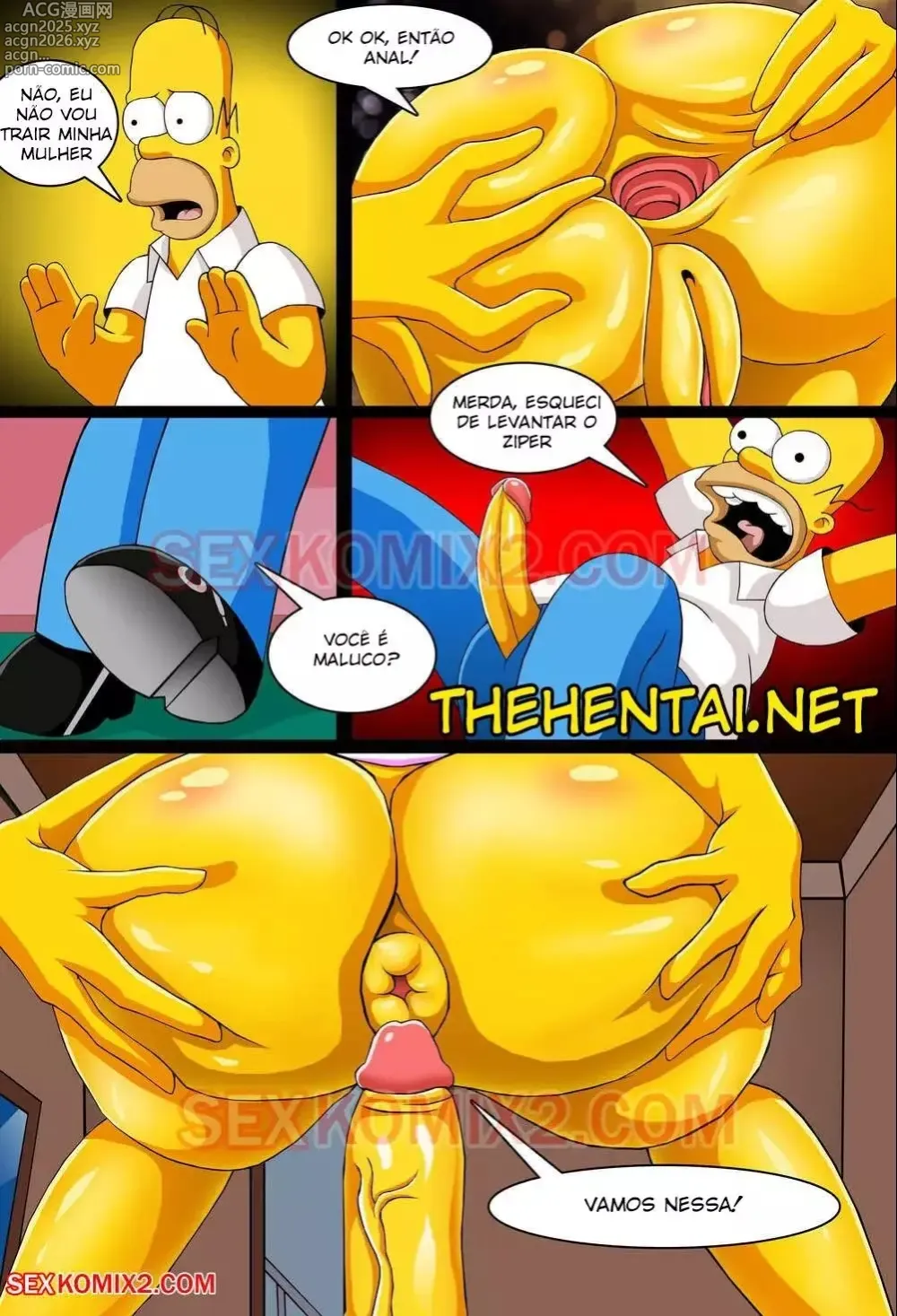 Page 76 of doujinshi Simpsons misc SexKomix
