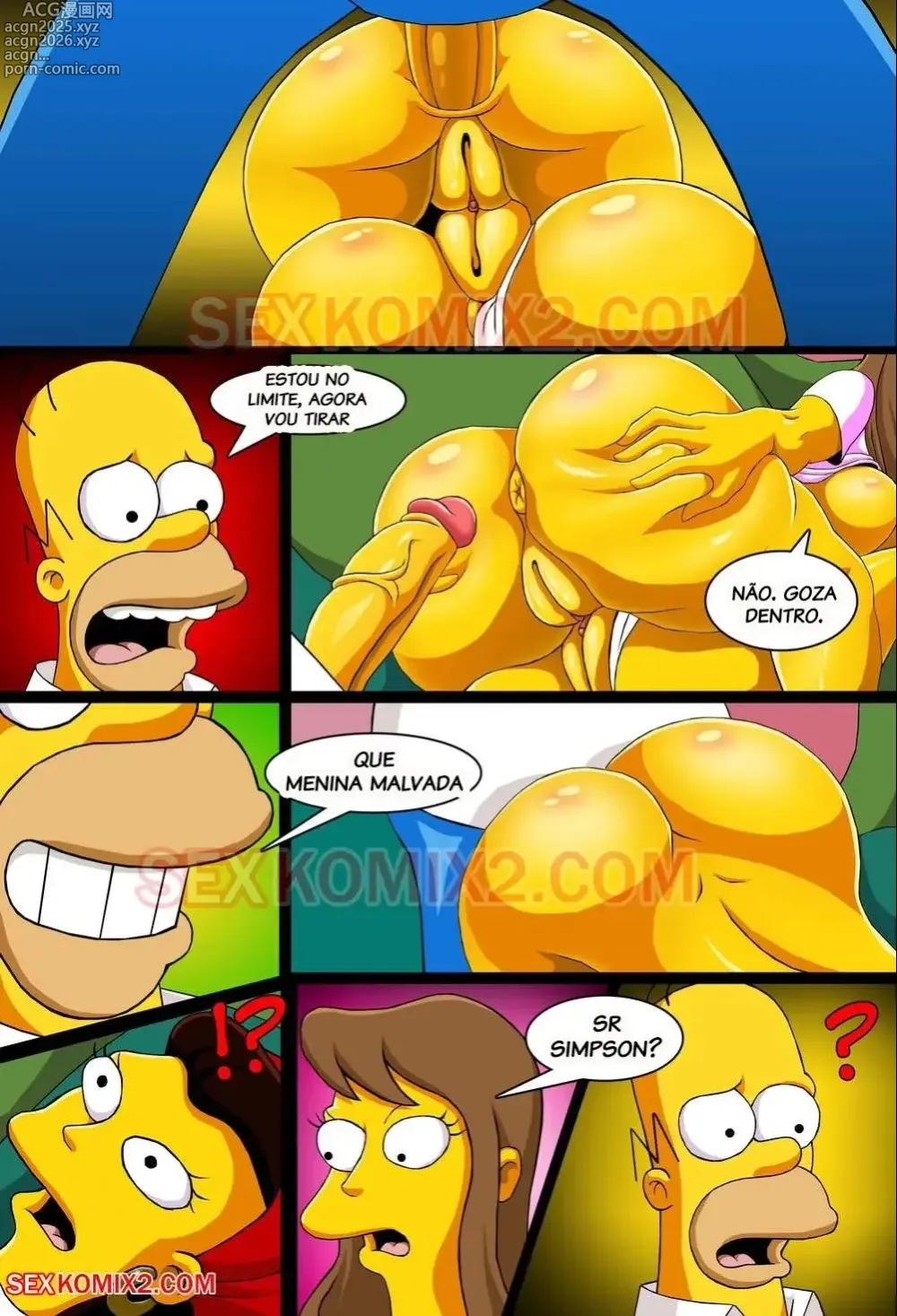 Page 80 of doujinshi Simpsons misc SexKomix
