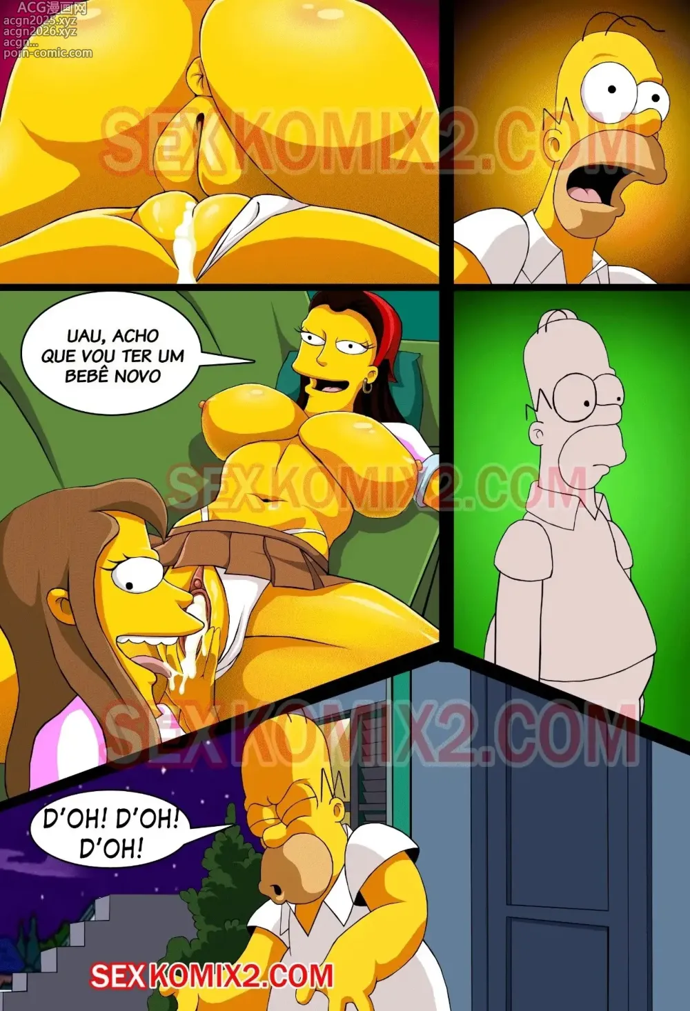 Page 81 of doujinshi Simpsons misc SexKomix