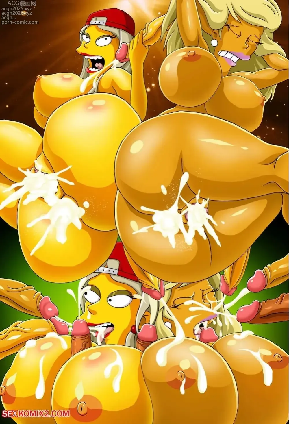 Page 95 of doujinshi Simpsons misc SexKomix