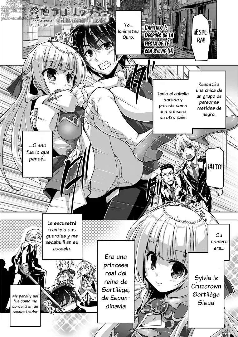 Page 4 of manga Kiniro Loveriche -Golden Time- Adult Edition Cap. 1-2