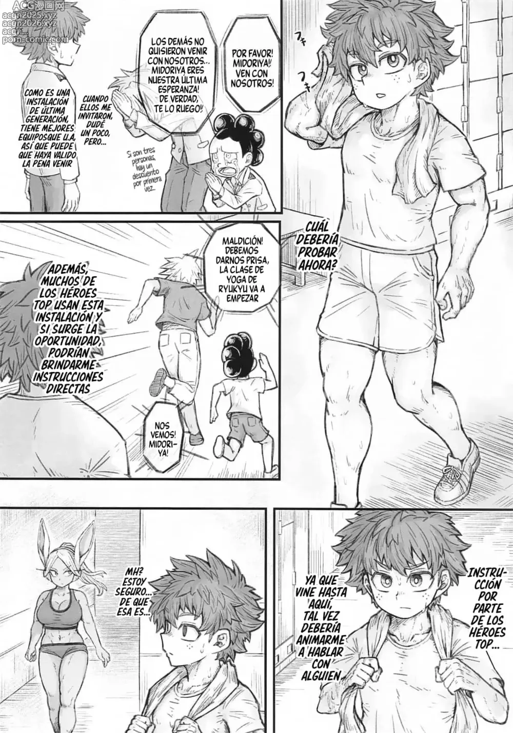 Page 3 of doujinshi ENTRENAMIENTO MUSCULAR DE UNA MIRKO EN CELO