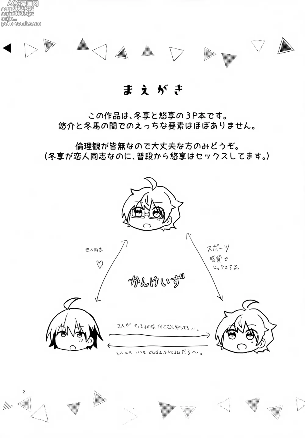 Page 5 of doujinshi Kyousuke-san ga Ecchi Sugita Node 3P Shichaimashita.