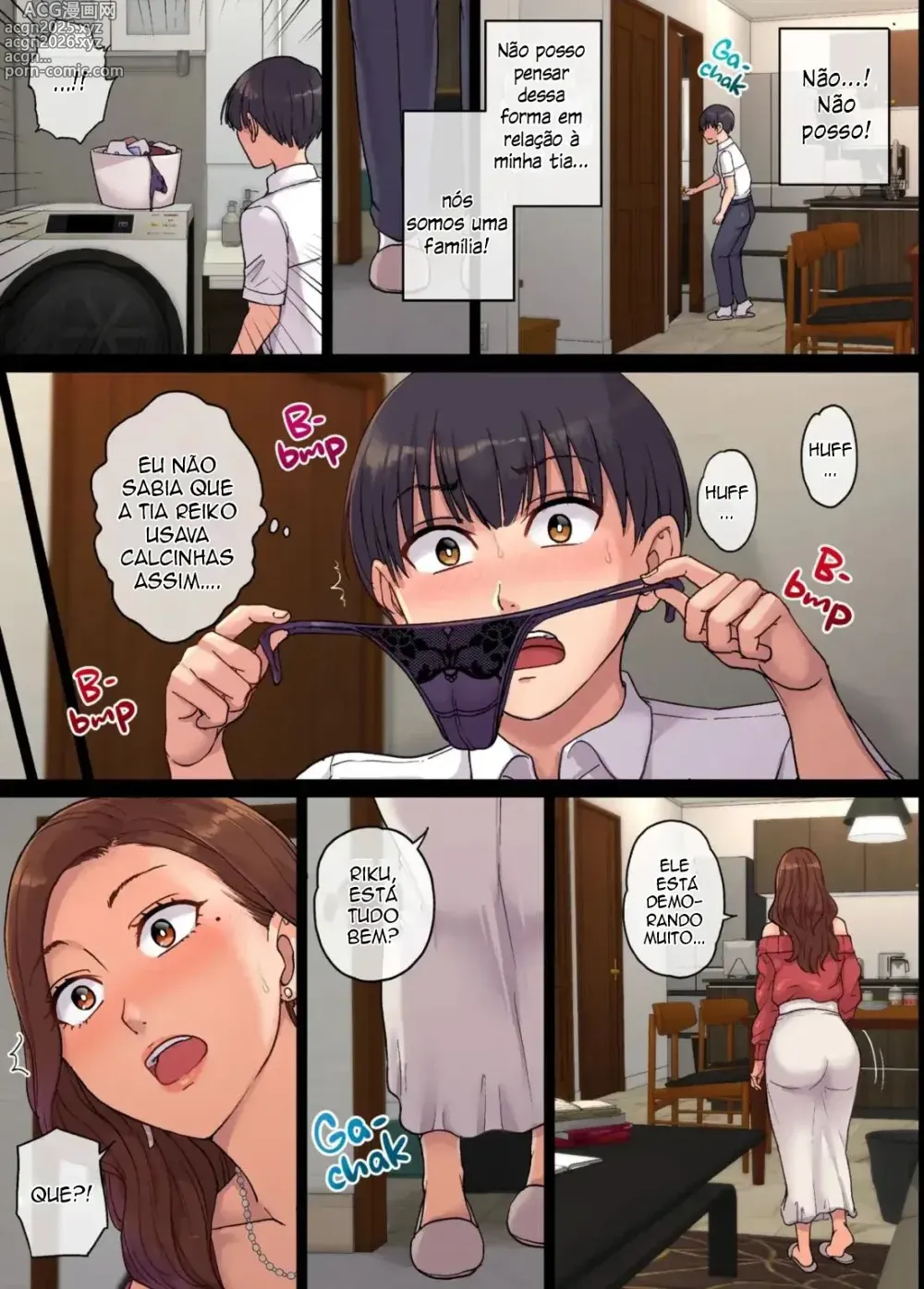 Page 9 of doujinshi Oba no Ninshin Boku ga Seishi Teikyosha ni Natta Wake