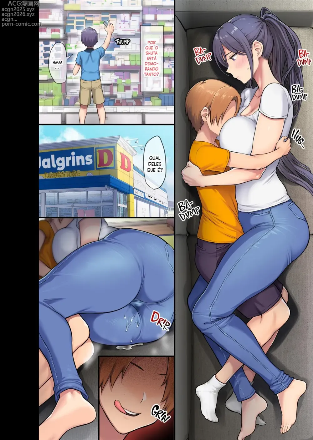 Page 11 of doujinshi Kyonyuu Miboujin to Musuko no Waruui Otomodachi
