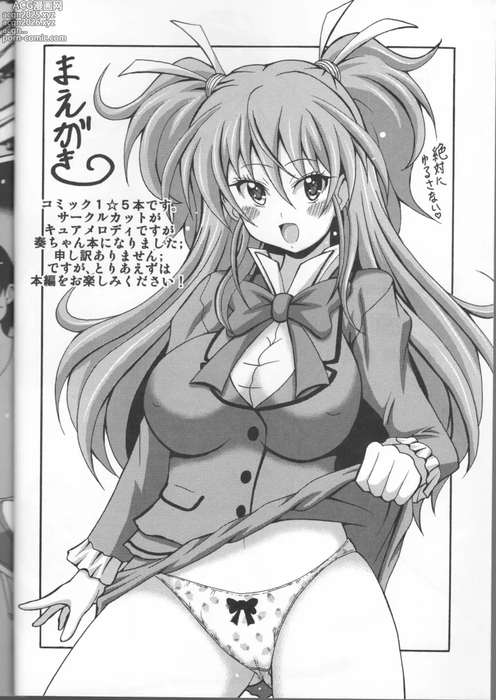 Page 2 of doujinshi kanadekoko