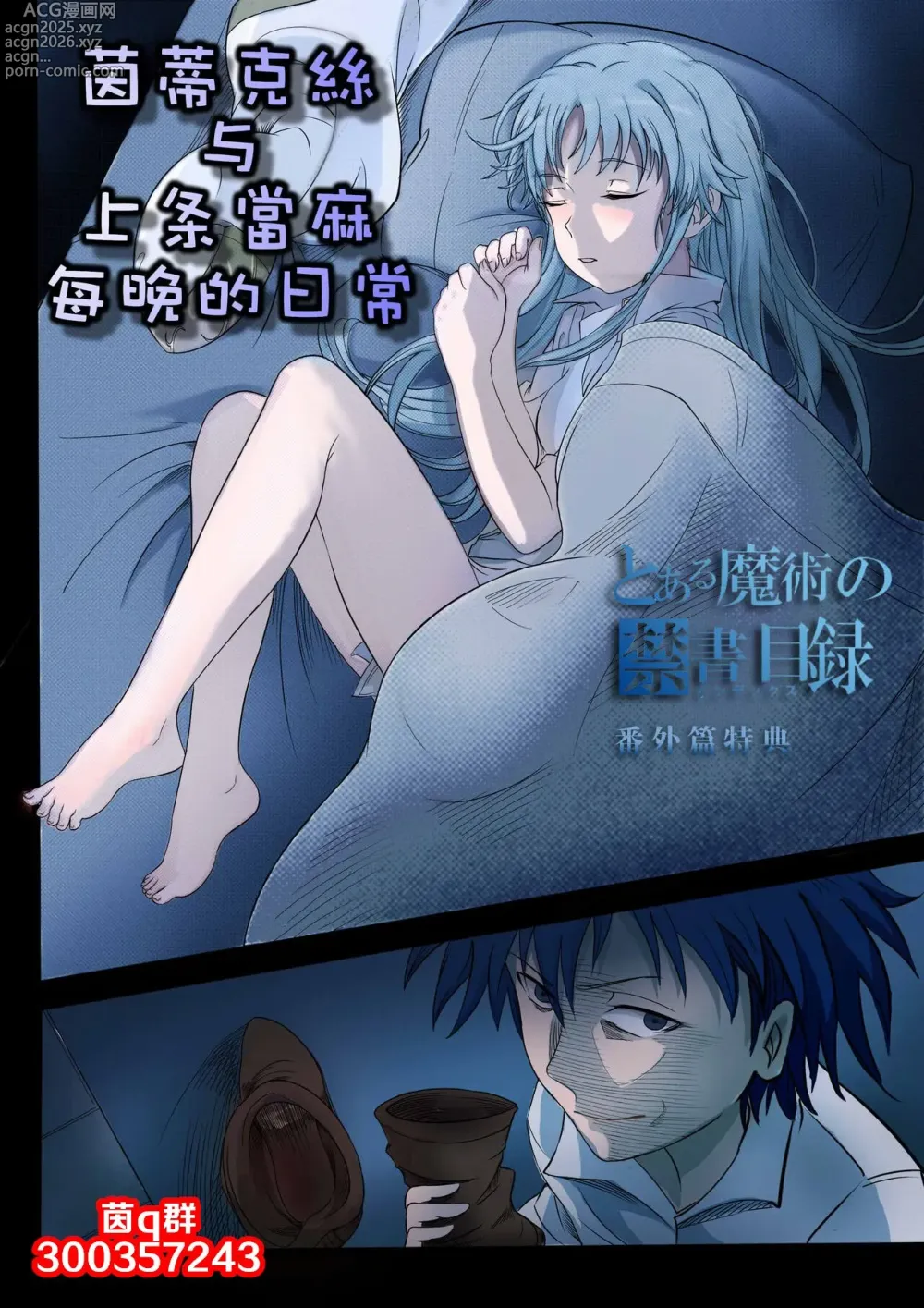 Page 1 of doujinshi 茵蒂克丝与上条当麻每晚的日常