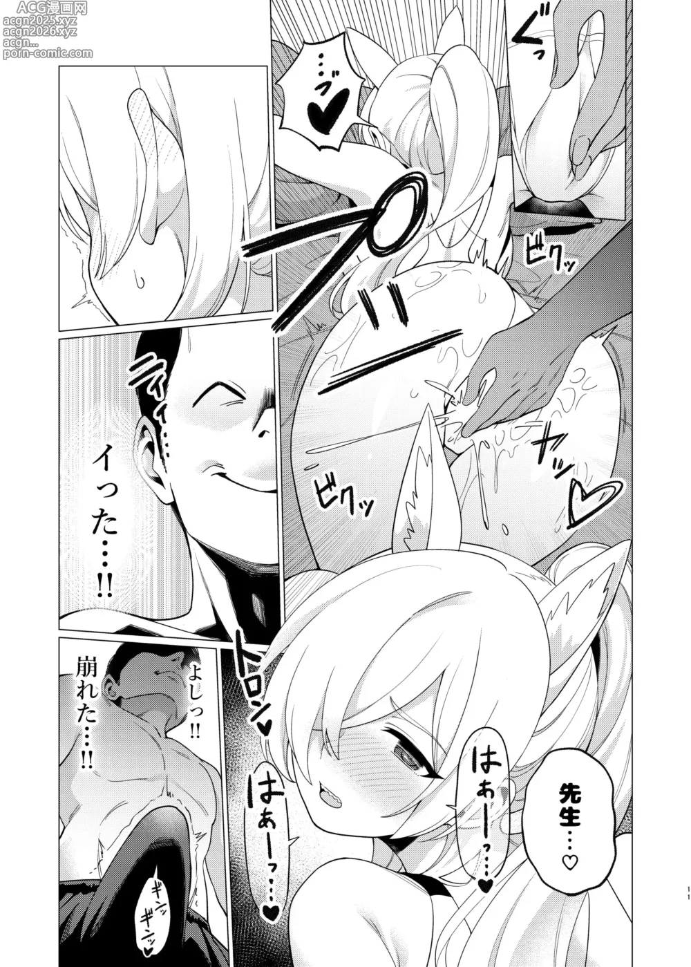 Page 10 of doujinshi Kanna ni Oil Massage suru Hanashi