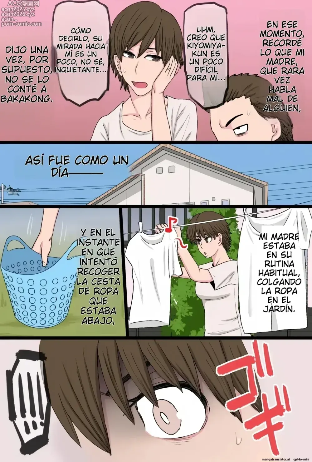Page 5 of doujinshi Vamos Tonto-kun ~La Historia de cómo mi Valiente Madre Fue Derrotada por el Amigo de su Hijo~