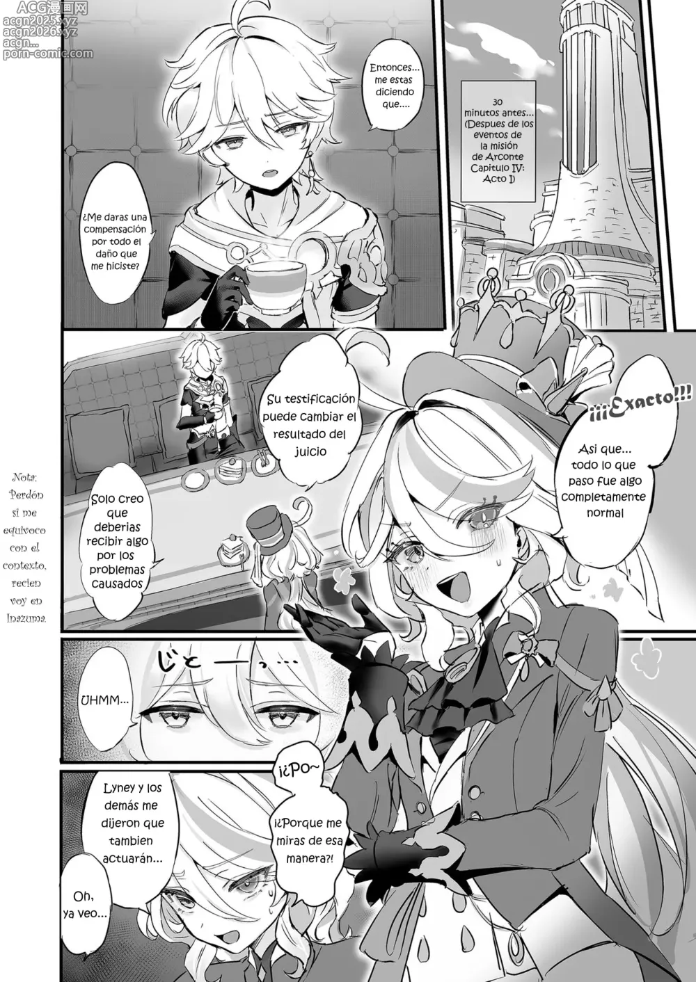 Page 4 of doujinshi Kimi no Guroshi de Kanpai - Cheers with her glass (decensored)