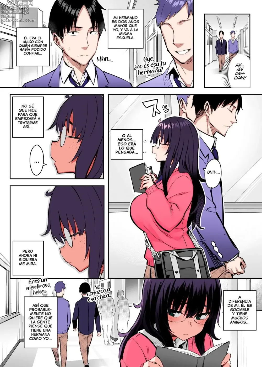 Page 4 of doujinshi ¡¡No puedo con mi Hermanita comelibros ahora que se convirtió en una puta...!! 0