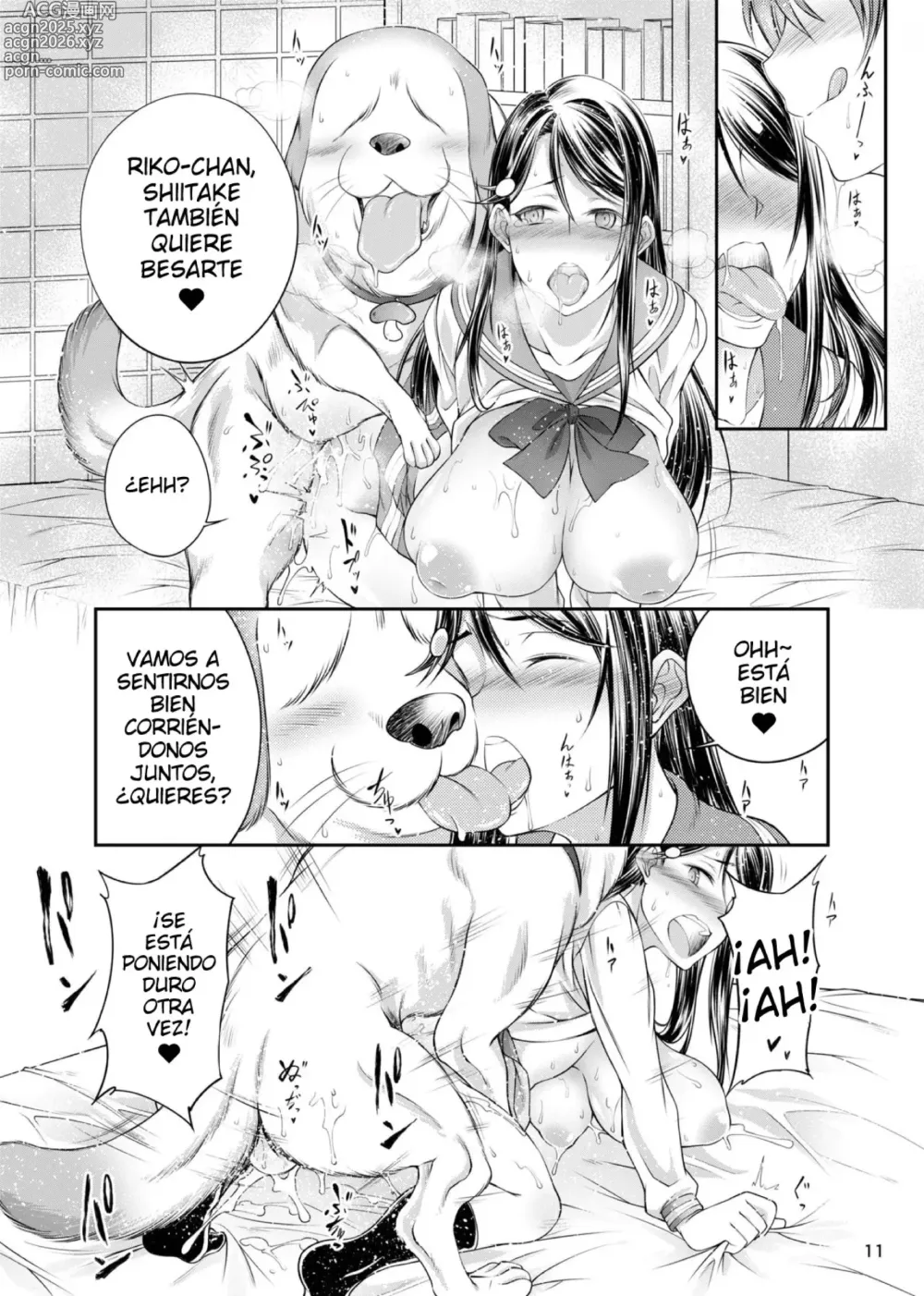 Page 10 of doujinshi Inu Live! Sunshine!!