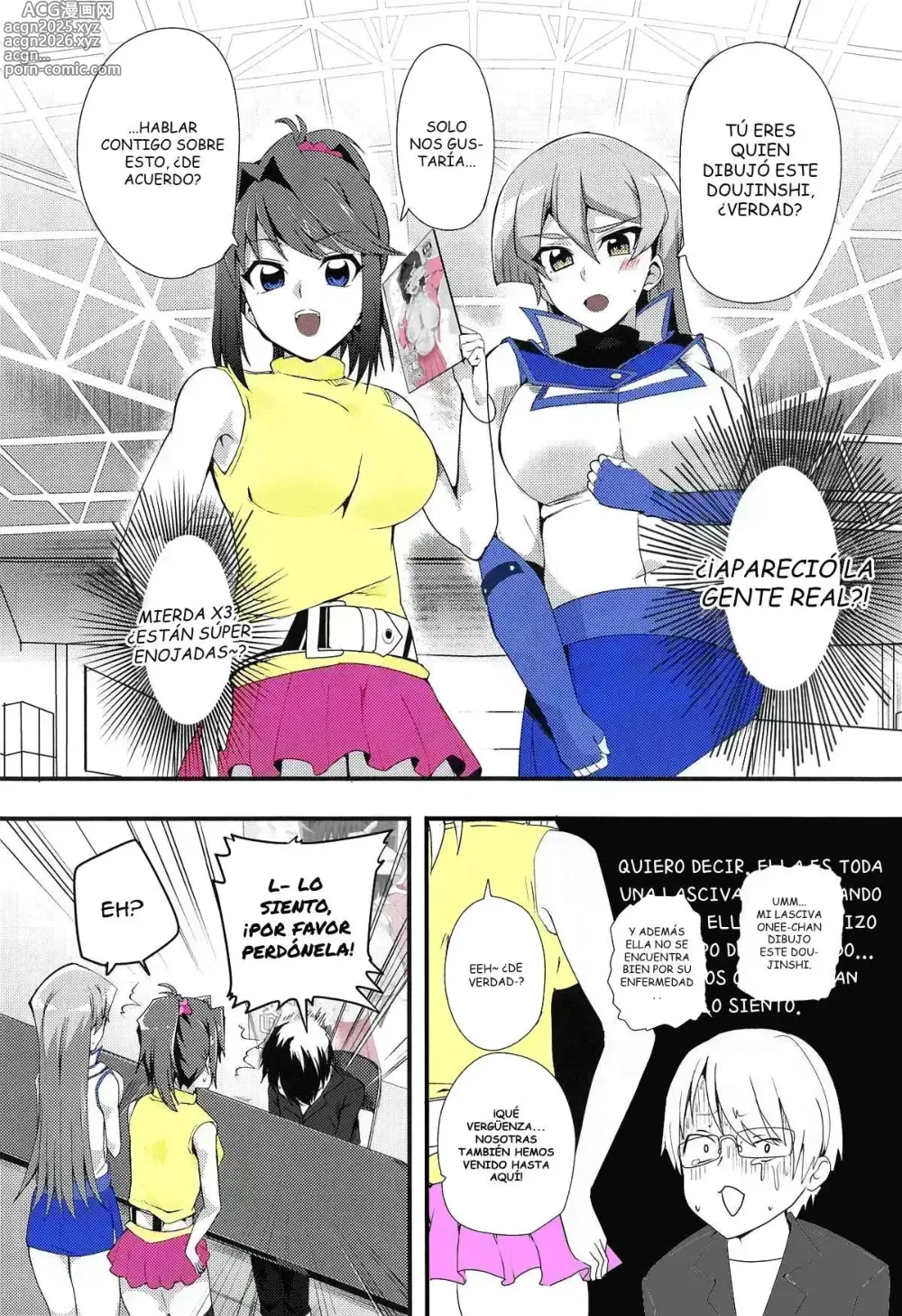 Page 3 of doujinshi Tengamos un Duelo Sexual