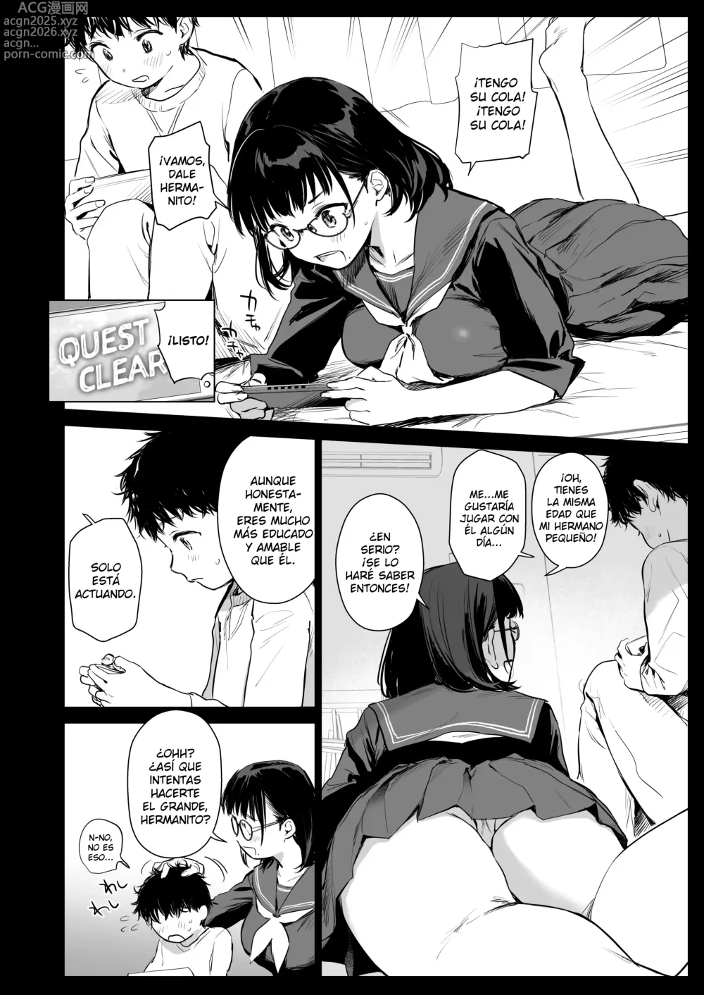 Page 4 of doujinshi Mi Vida Activa ~De ''Compañeros de Juegos'' a ''Tener Sexo con Cosplay'' con el Hermano Menor de mi Amiga~
