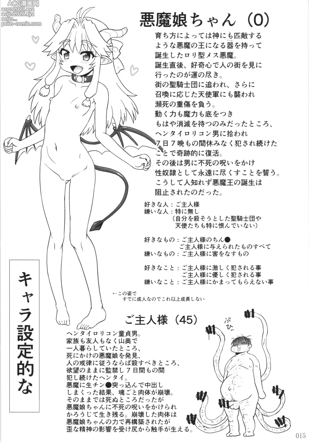 Page 14 of doujinshi Akumamusume nisshi Vol.1