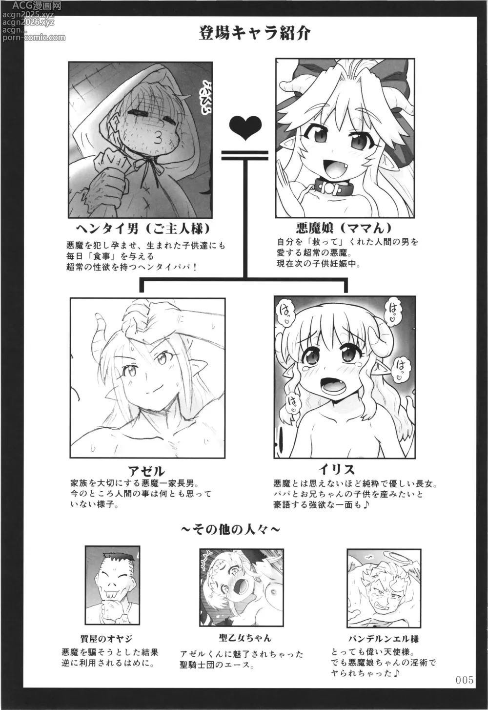 Page 4 of doujinshi Akumamusume nisshi Vol.2