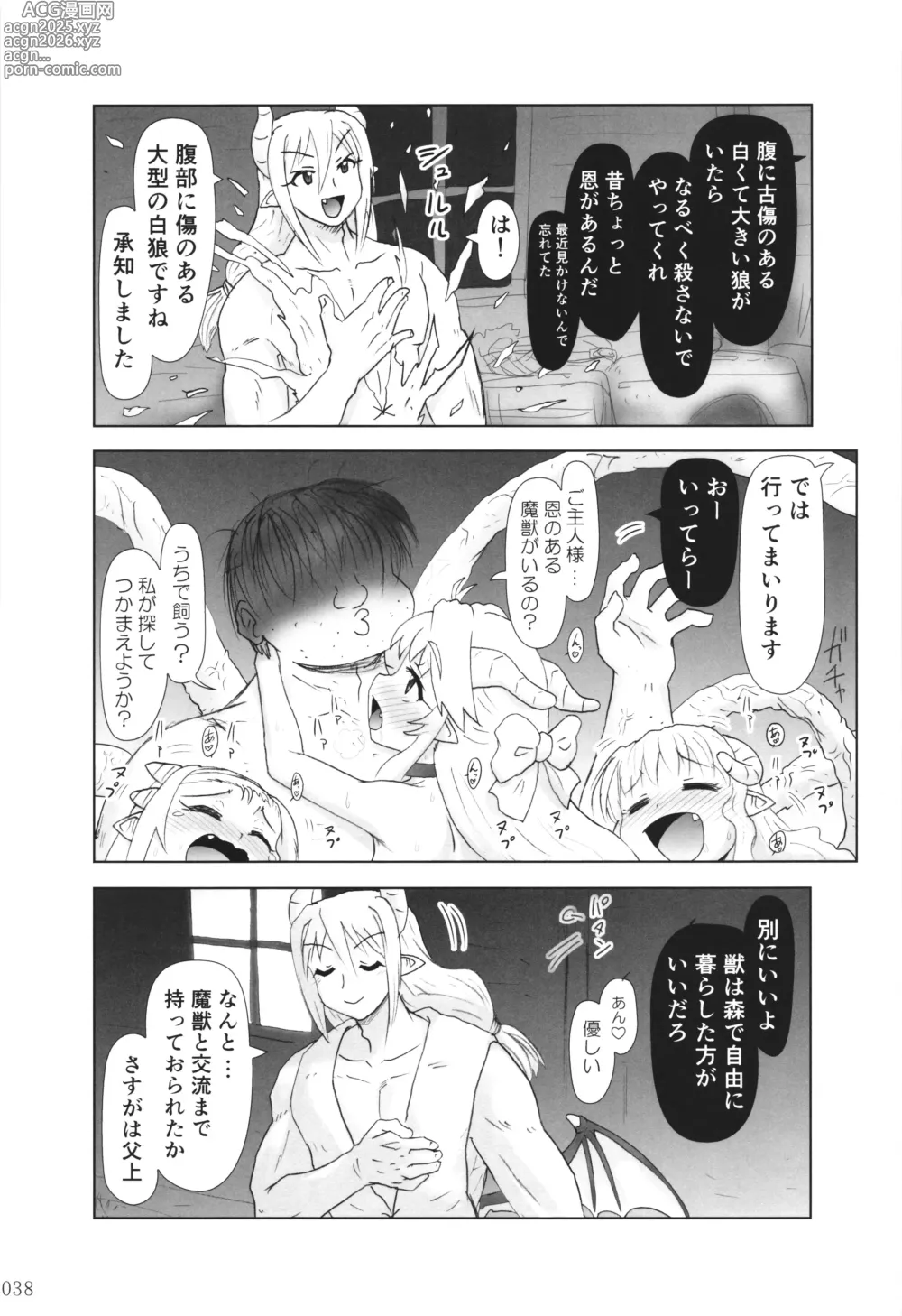 Page 37 of doujinshi Akumamusume nisshi Vol.2
