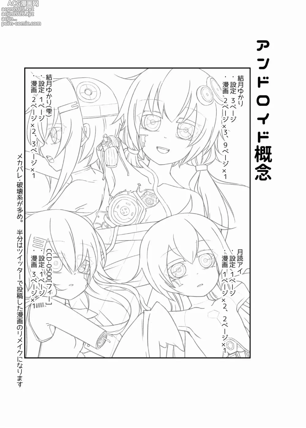 Page 3 of doujinshi ANDROID CONCEPT