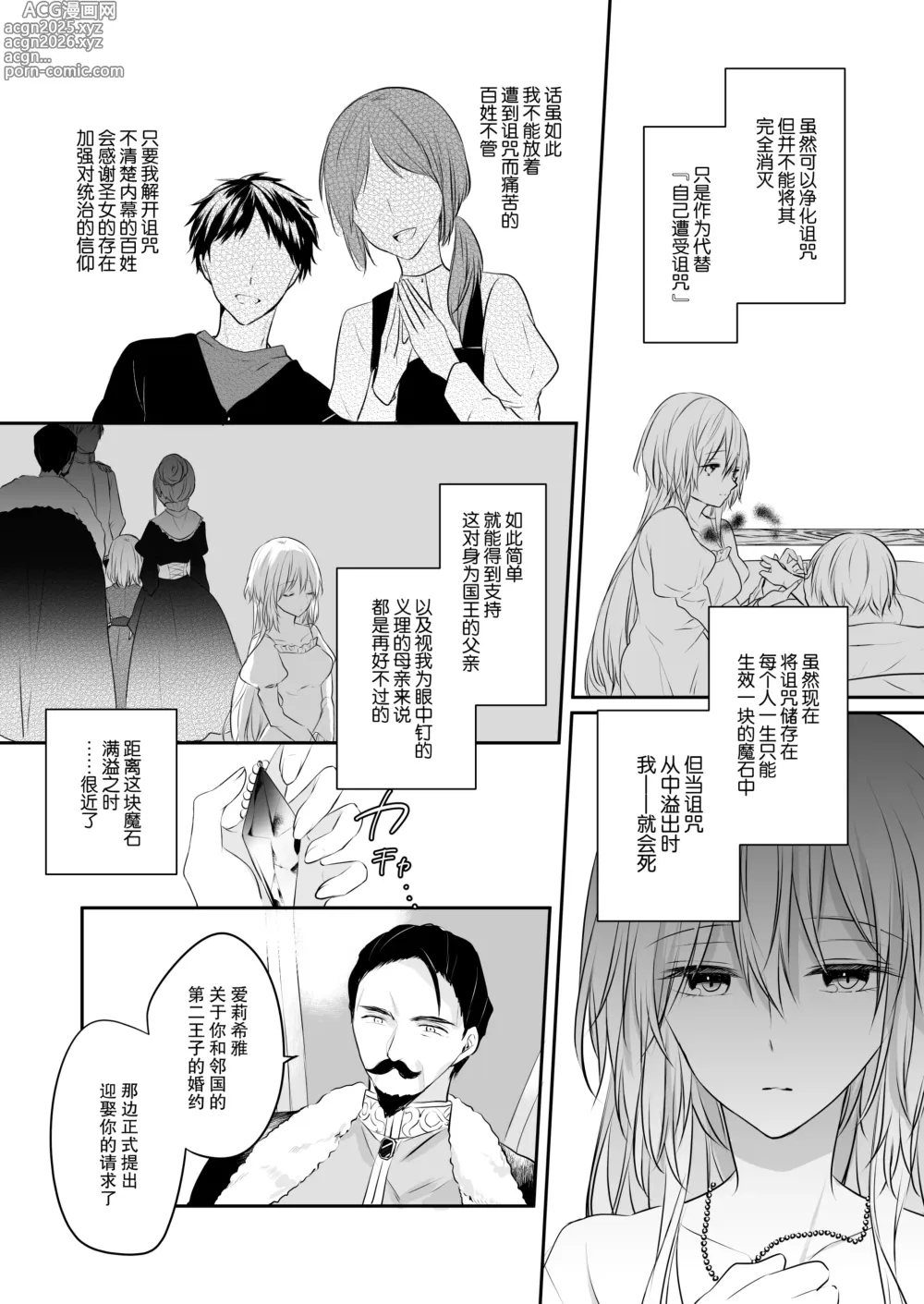 Page 7 of doujinshi 濒死圣女被暗杀者溺爱