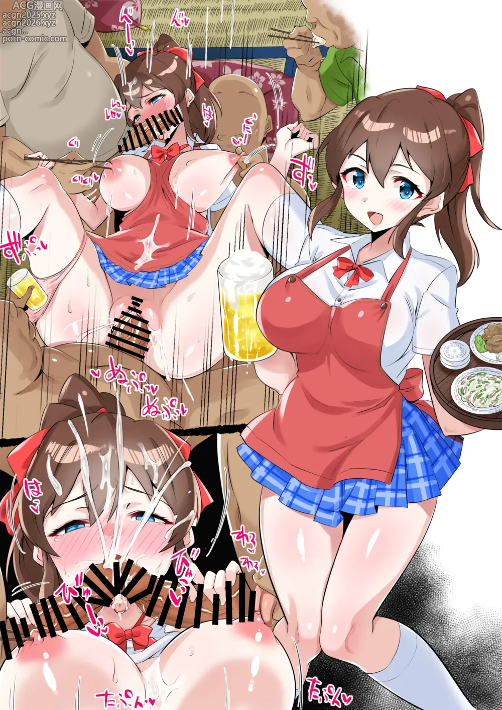 Page 2 of doujinshi Itadakarechau Kanban Musume