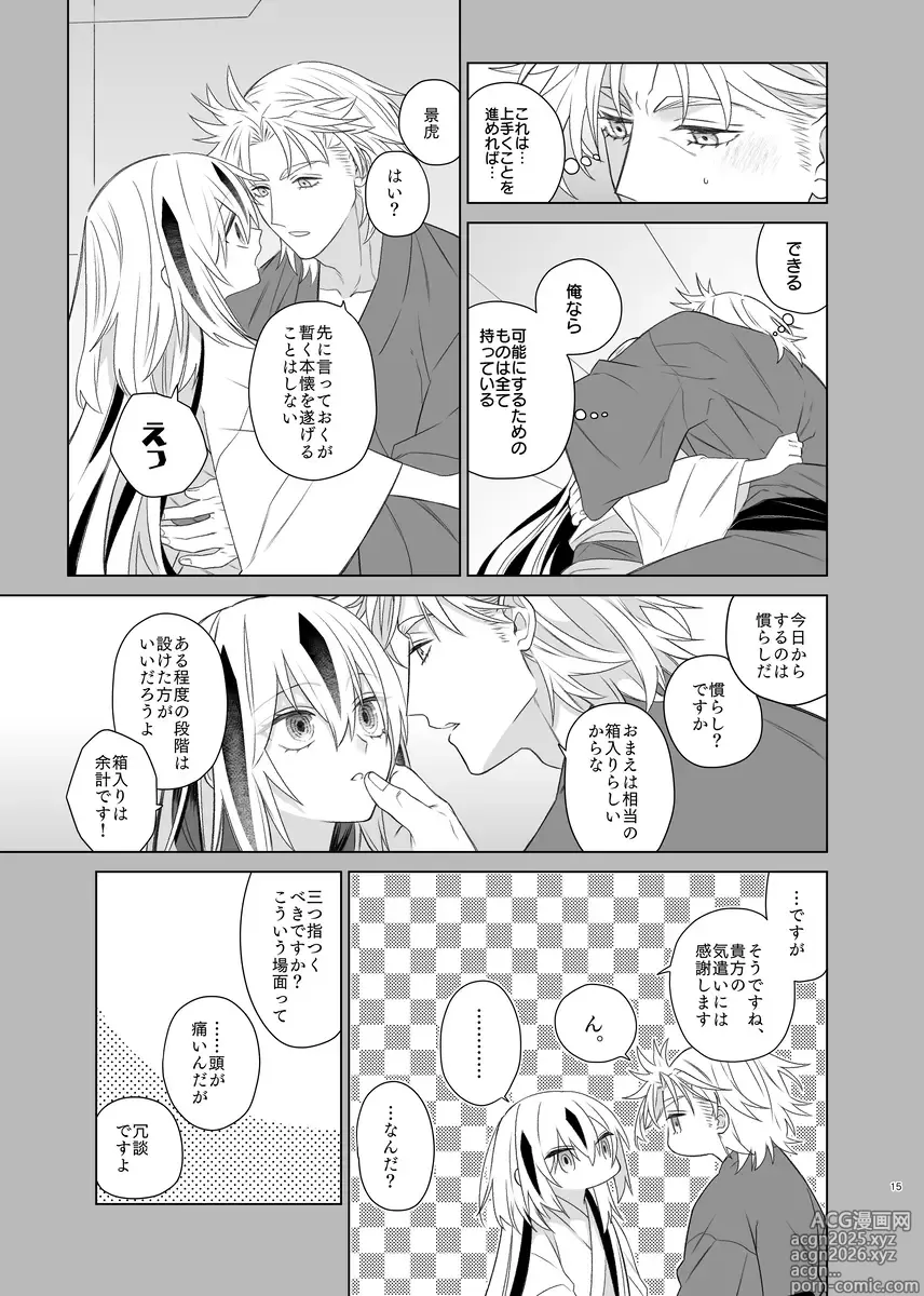 Page 12 of doujinshi Kahō wa hippare[ fate grand order )