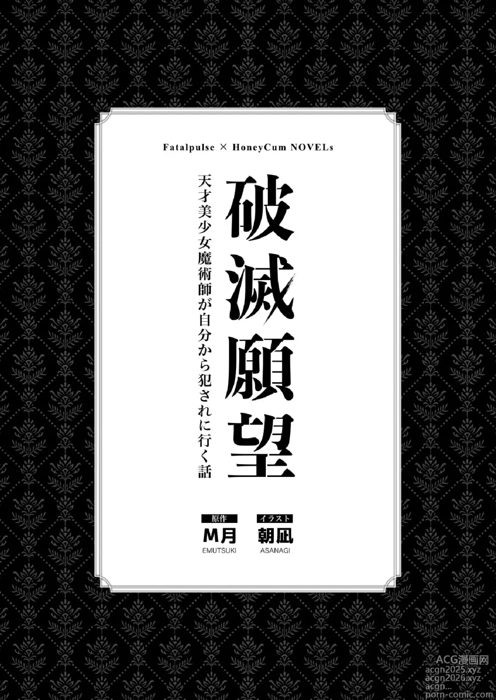 Page 3 of doujinshi Hametsu Ganbou -Tensai Bishoujo Majutsushi ga Jibun kara Okasare ni Iku Hanashi-