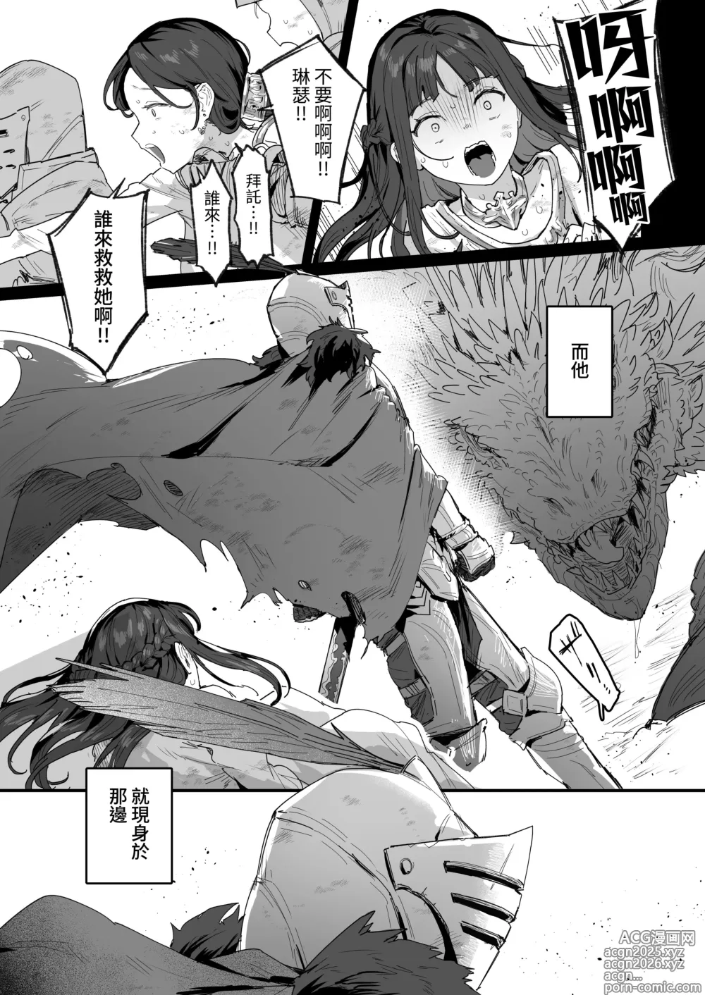 Page 4 of doujinshi 勇者、公主和妈妈！？
