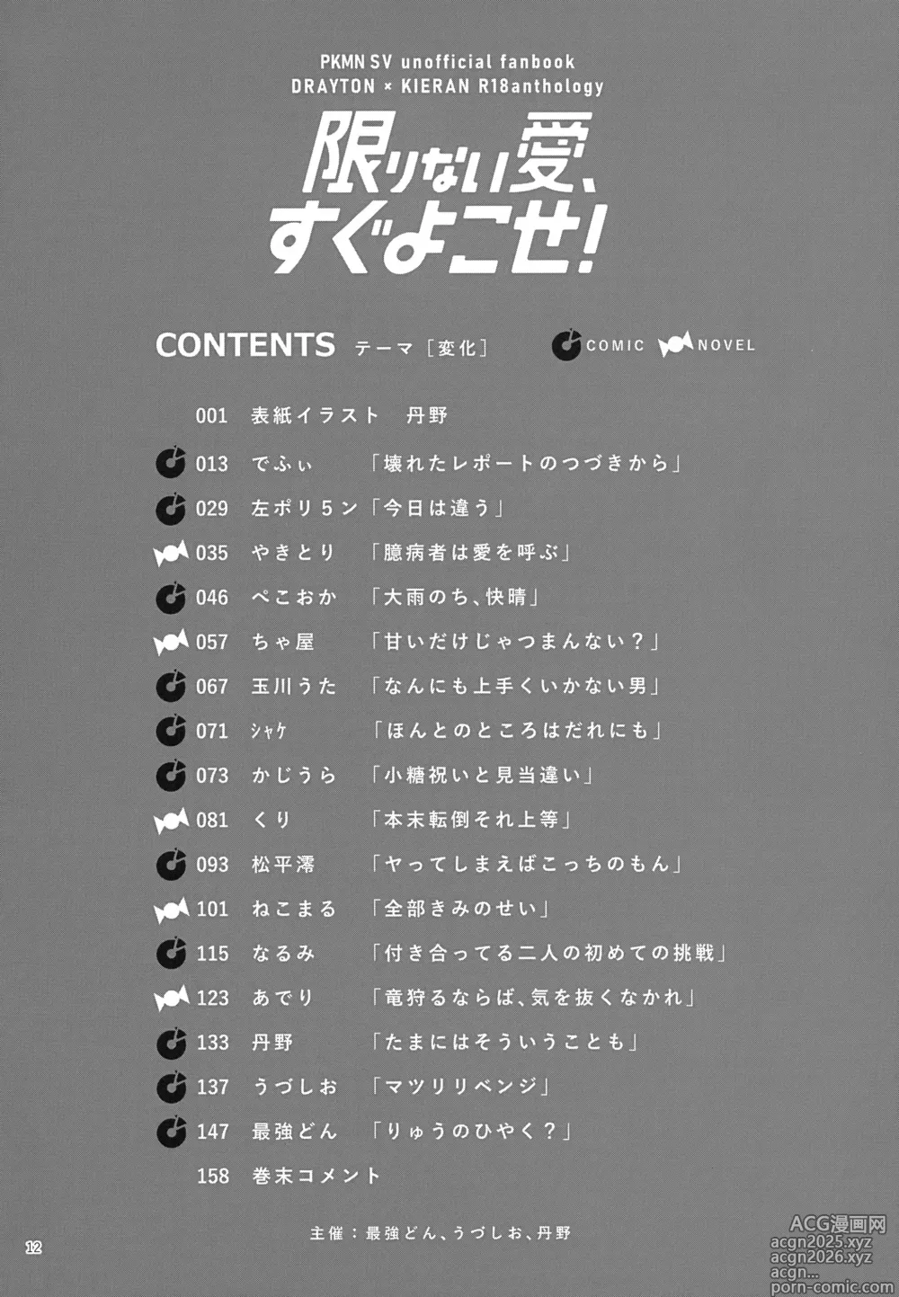 Page 12 of doujinshi Kagirinai Ai, Sugu Yokose!