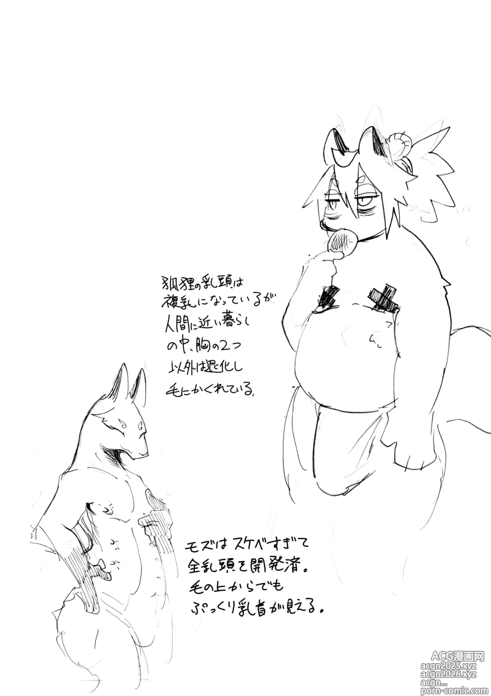 Page 13 of doujinshi Manpuku Tanuki no Chikuparty