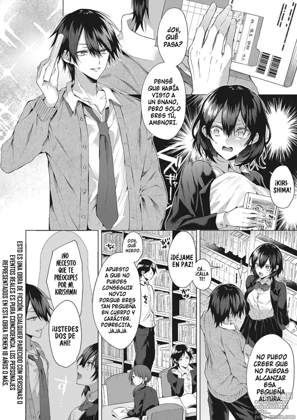 Page 3 of manga ¡Amor Desigual!