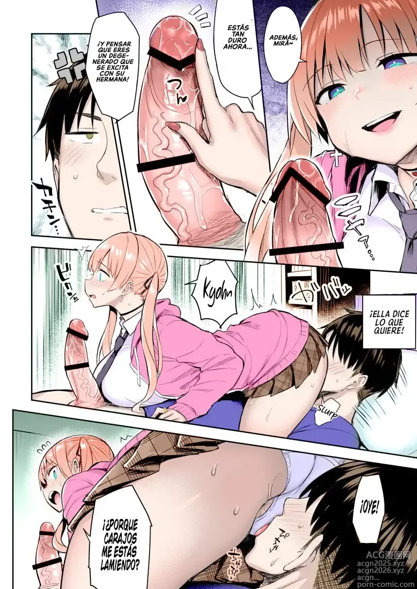 Page 19 of doujinshi Mi Hermanita quien era una comelibros se convirtió en una Puta de grandes Tetas, Entonces yo...!!