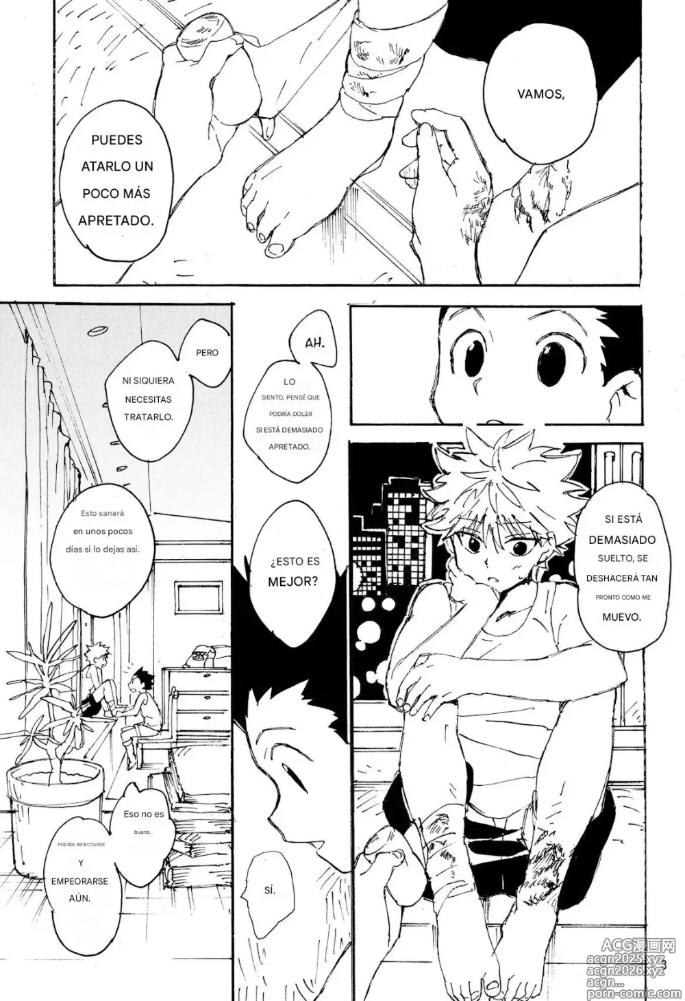 Page 3 of doujinshi On the Brink of Death (Hunter x Hunter) [spanish)