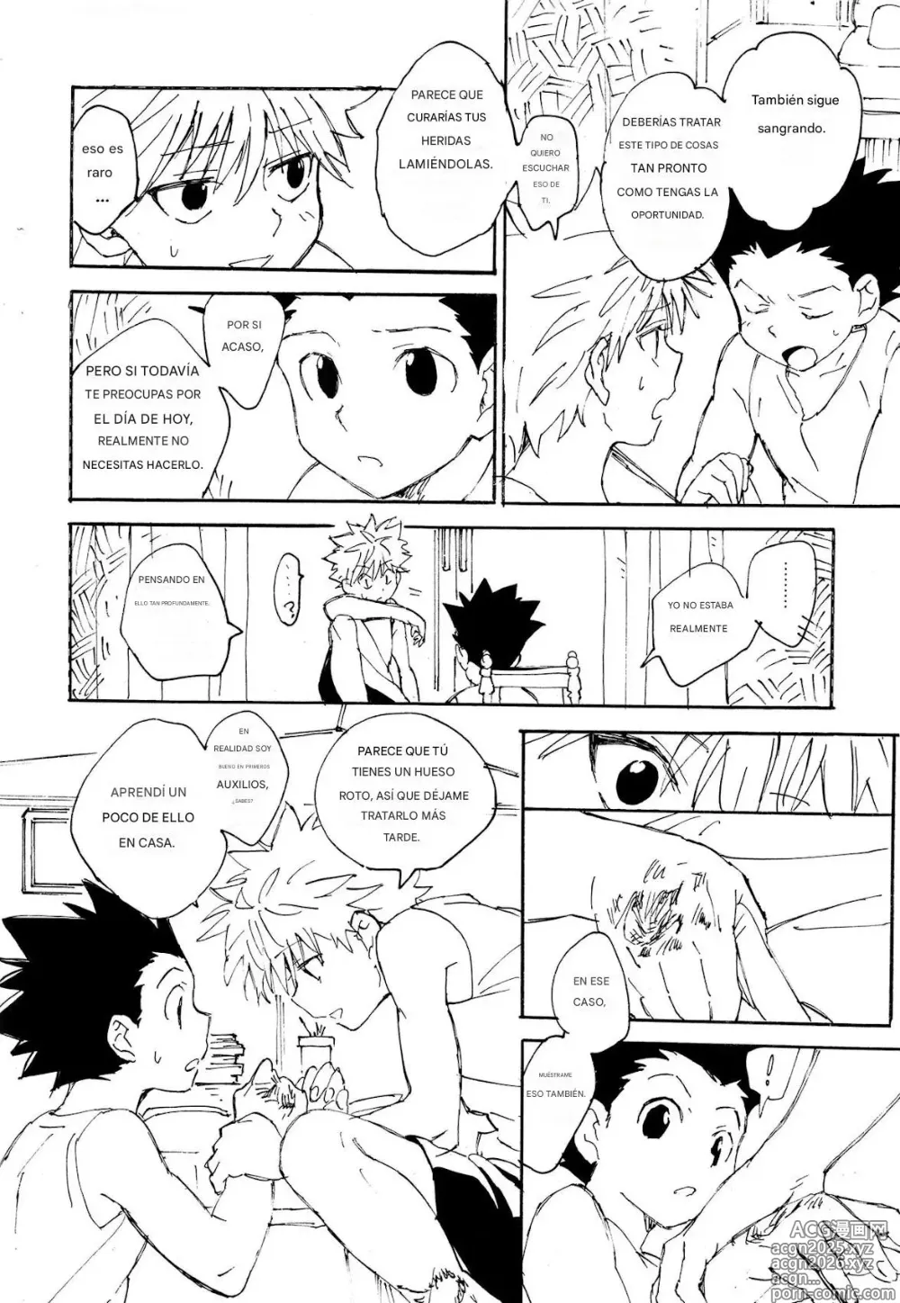 Page 4 of doujinshi On the Brink of Death (Hunter x Hunter) [spanish)