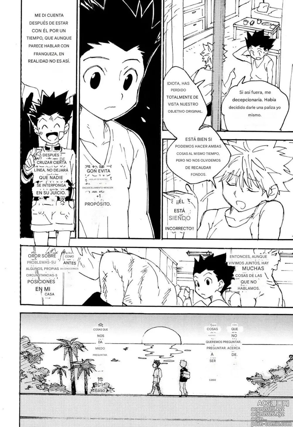 Page 6 of doujinshi On the Brink of Death (Hunter x Hunter) [spanish)