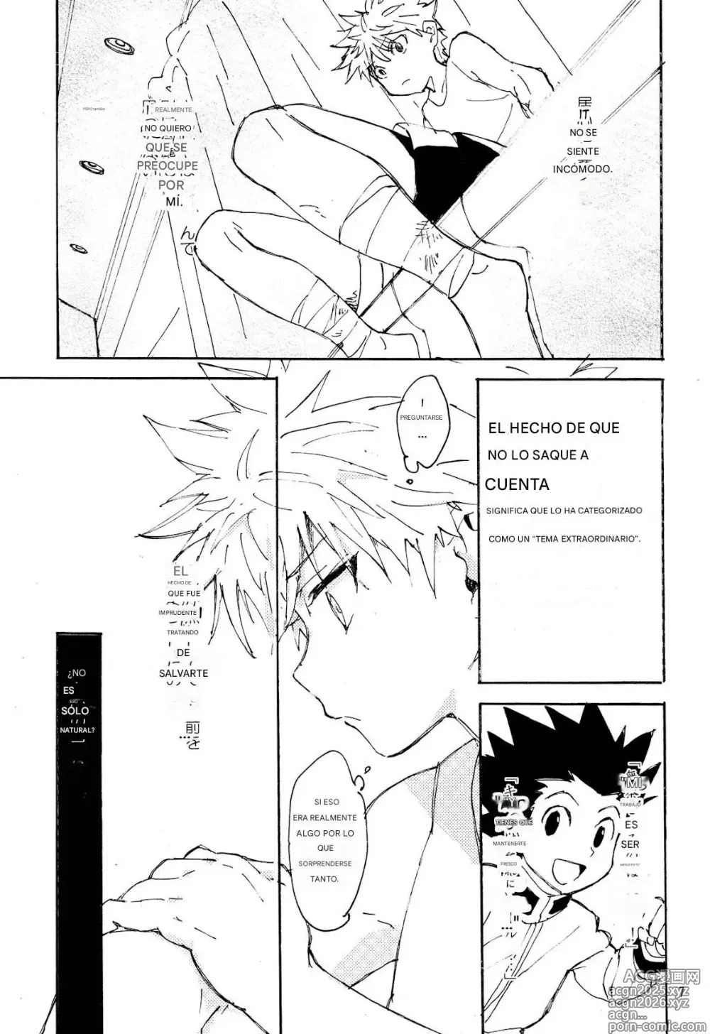 Page 7 of doujinshi On the Brink of Death (Hunter x Hunter) [spanish)