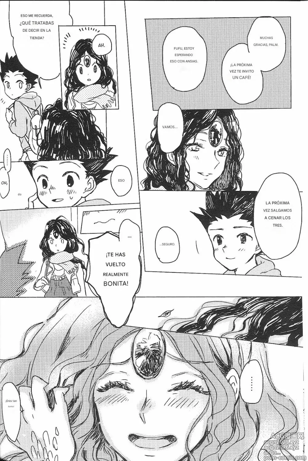 Page 20 of doujinshi Say Goodbye Triangle, Say Hello Square (Hunter x Hunter) [spanish)