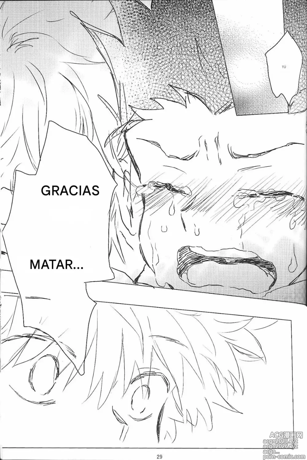 Page 31 of doujinshi Say Goodbye Triangle, Say Hello Square (Hunter x Hunter) [spanish)
