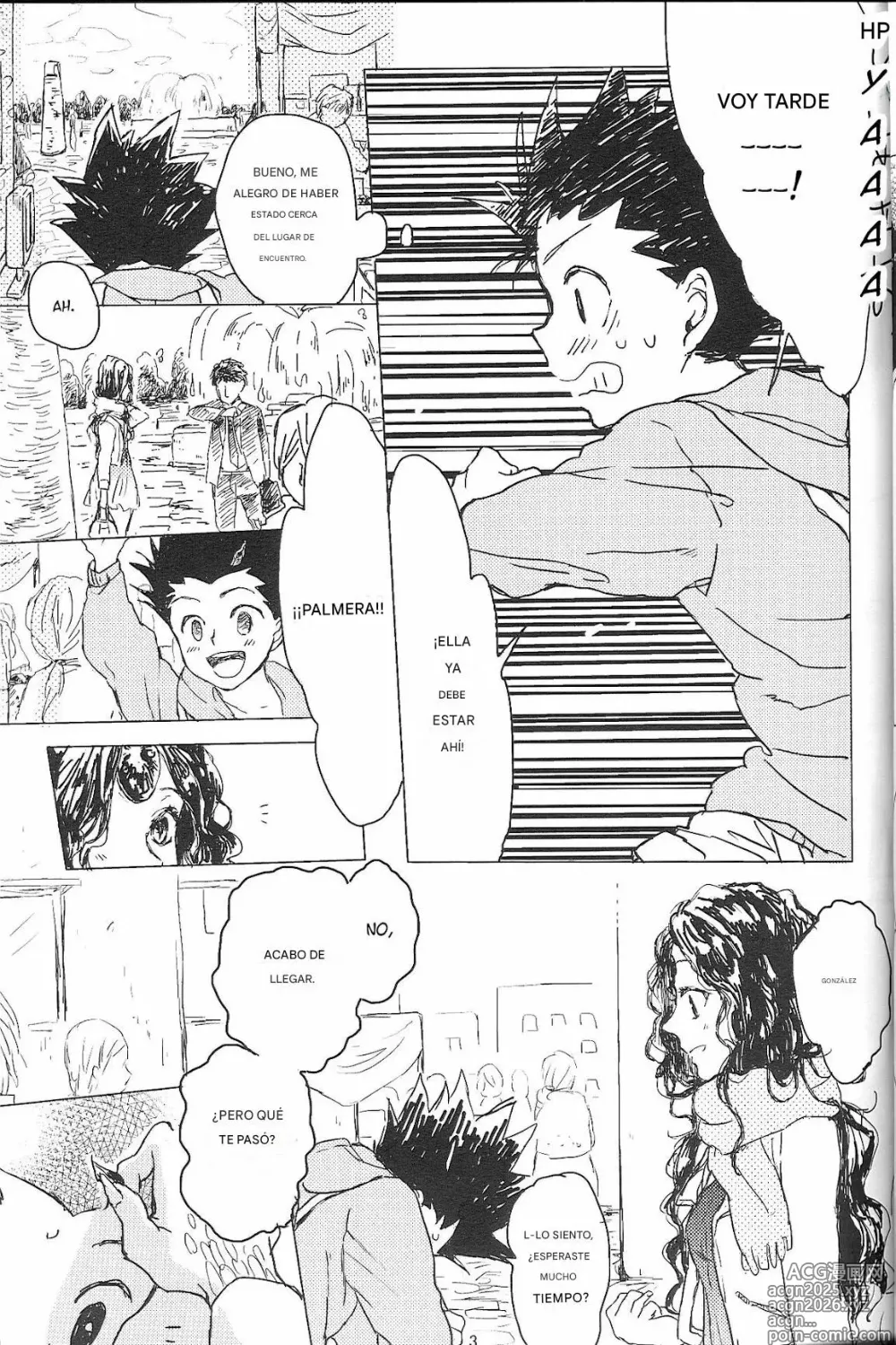 Page 5 of doujinshi Say Goodbye Triangle, Say Hello Square (Hunter x Hunter) [spanish)