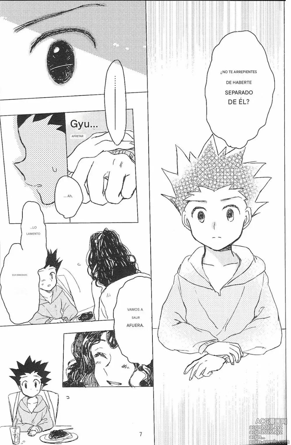 Page 9 of doujinshi Say Goodbye Triangle, Say Hello Square (Hunter x Hunter) [spanish)