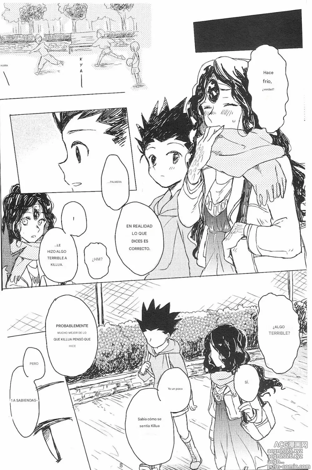 Page 10 of doujinshi Say Goodbye Triangle, Say Hello Square (Hunter x Hunter) [spanish)