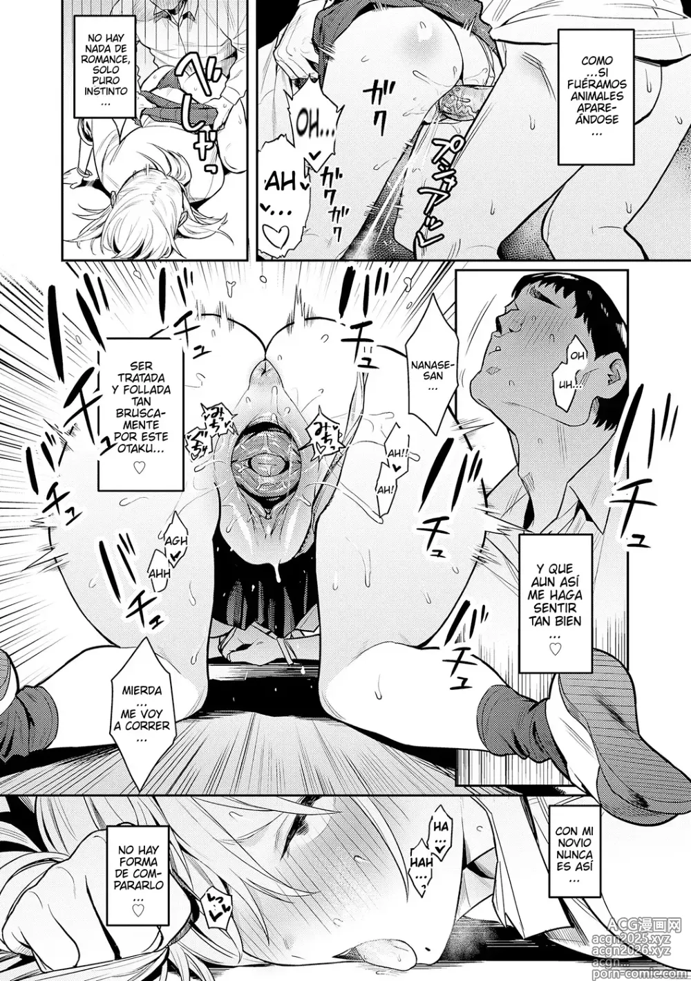 Page 34 of doujinshi seiyoku tsuyo tsuyo- La bella y la bestia ~la gyaru caliente y el otaku virgen~part 1 (uncensored)