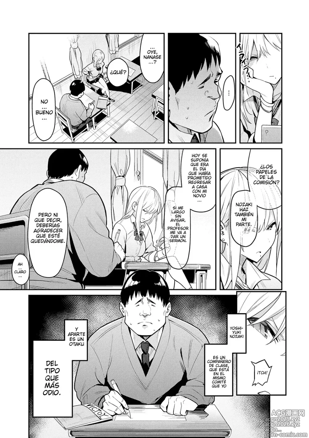 Page 5 of doujinshi seiyoku tsuyo tsuyo- La bella y la bestia ~la gyaru caliente y el otaku virgen~part 1 (uncensored)