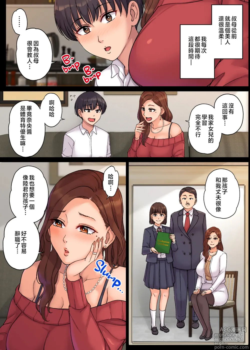 Page 6 of doujinshi 叔母の妊娠。1-2