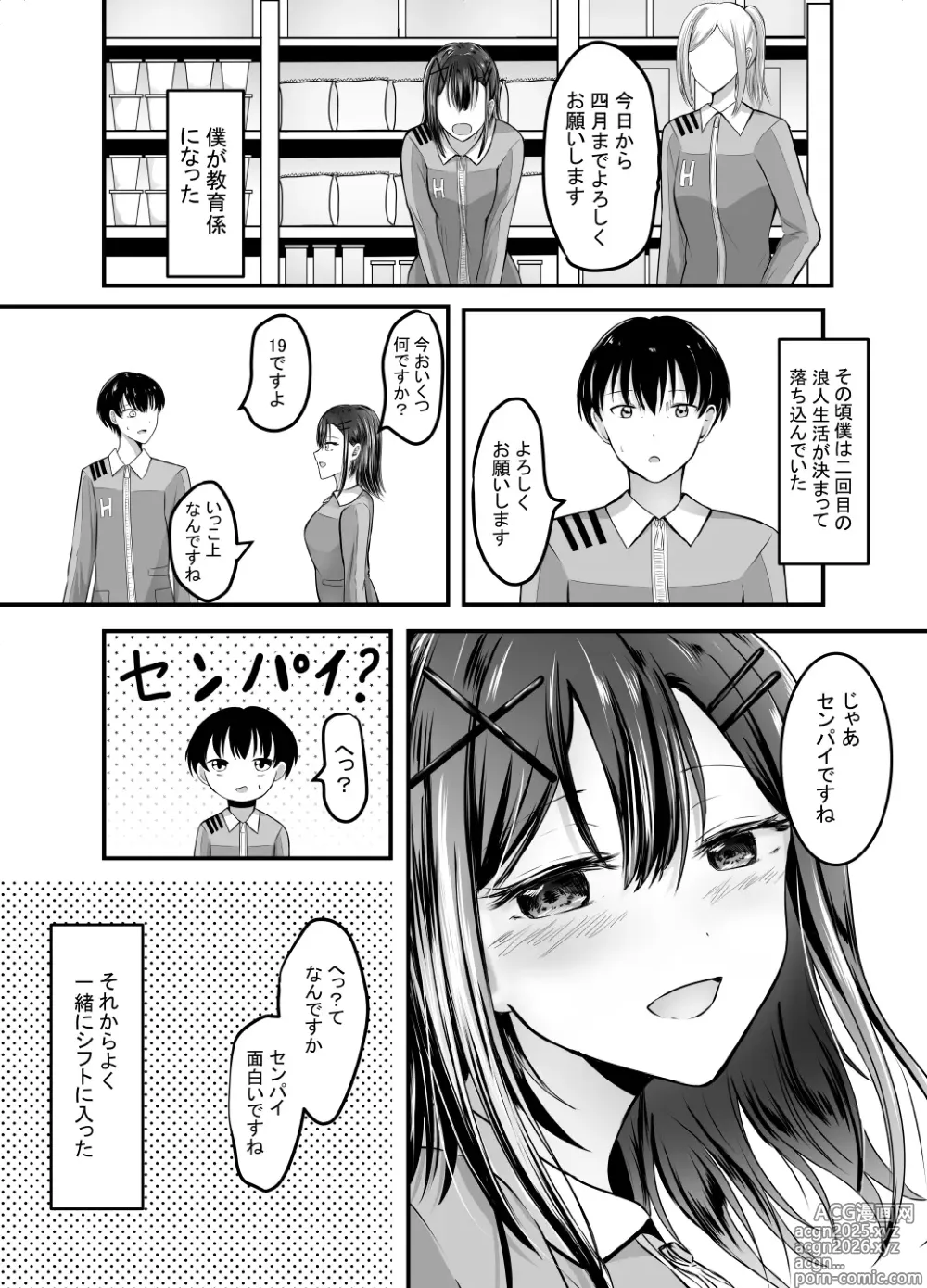 Page 7 of doujinshi Suki na Kouhai Arbeit o Rape Sareta Hanashi