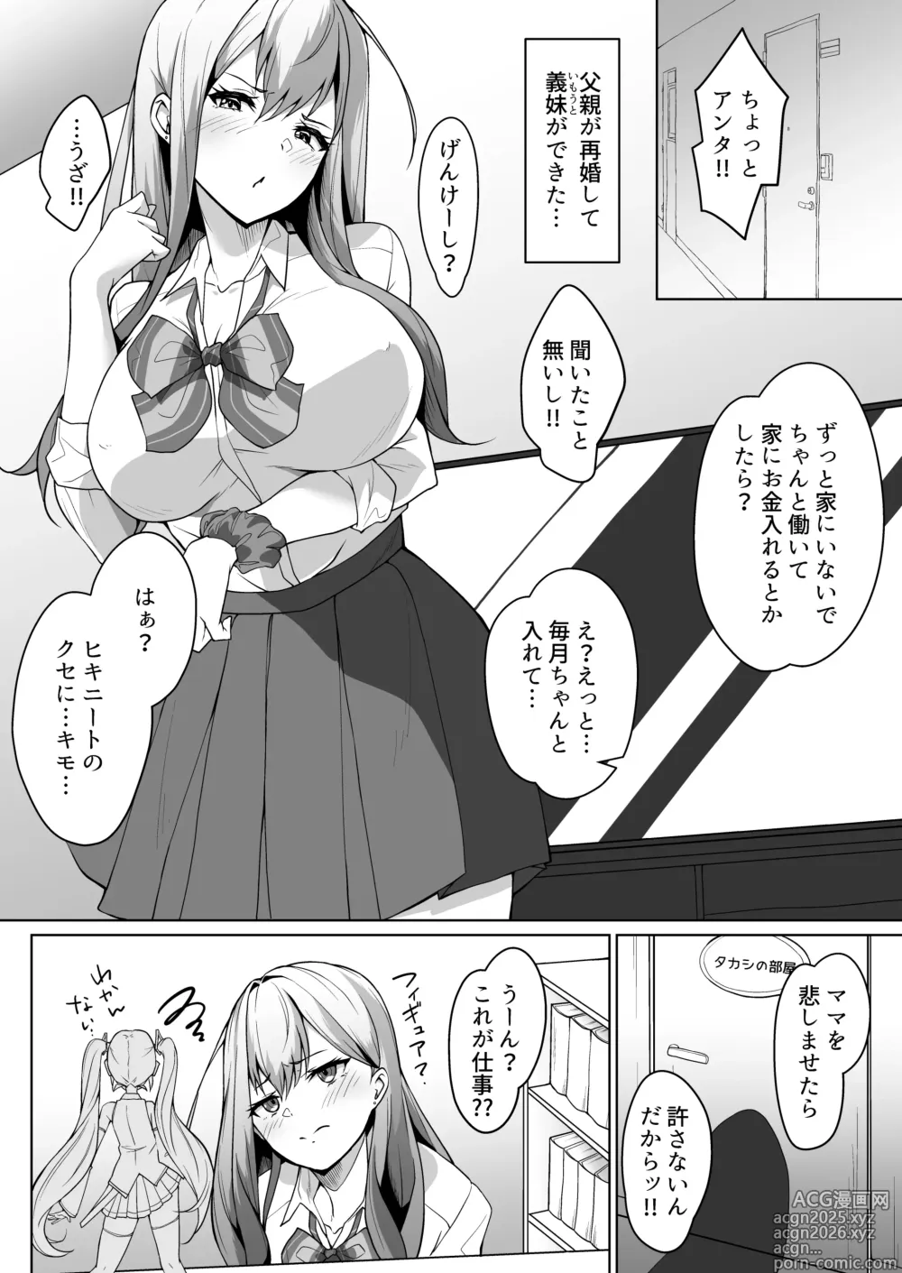 Page 4 of doujinshi Gimai ga BroCon ni Class Change?