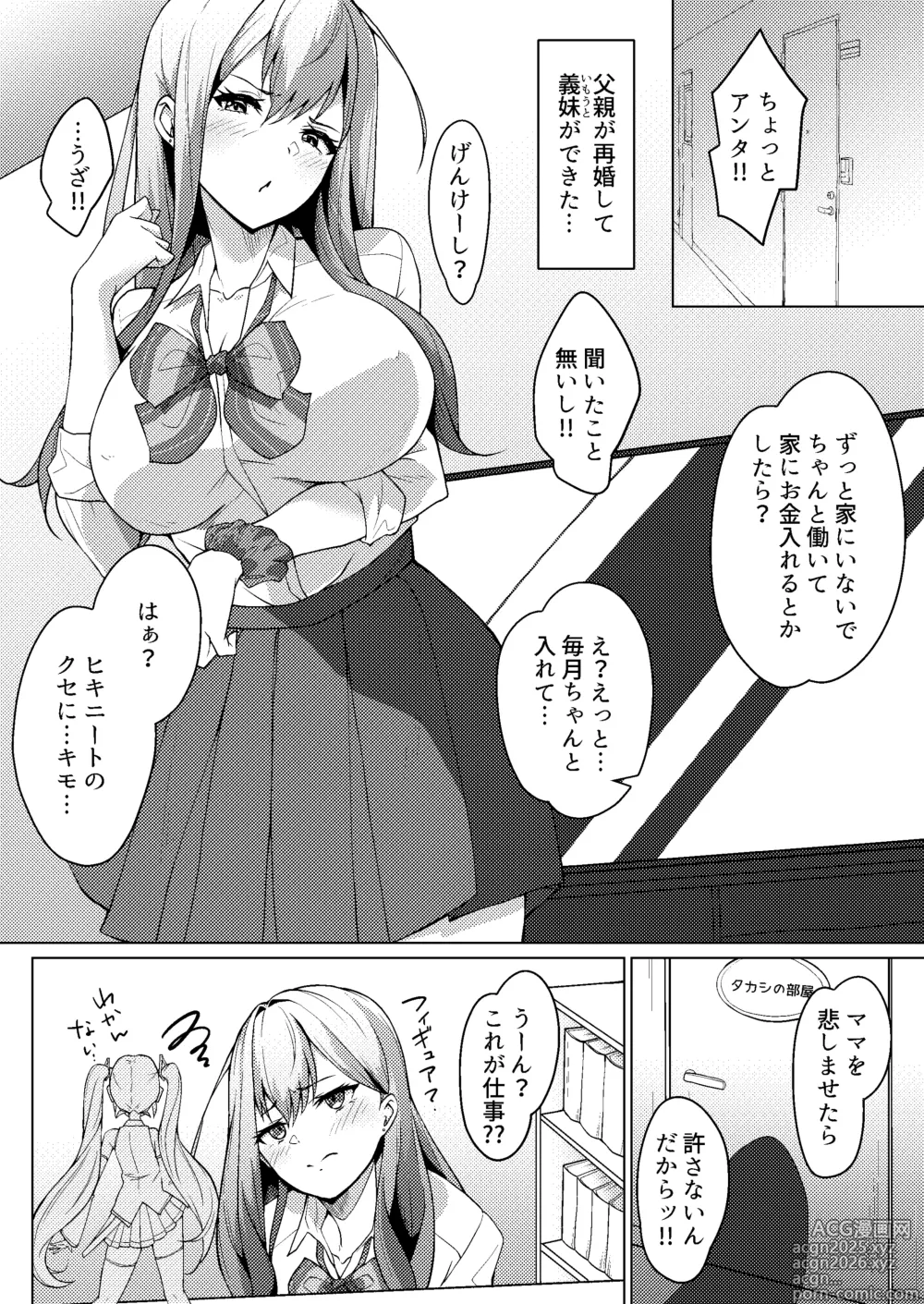 Page 36 of doujinshi Gimai ga BroCon ni Class Change?