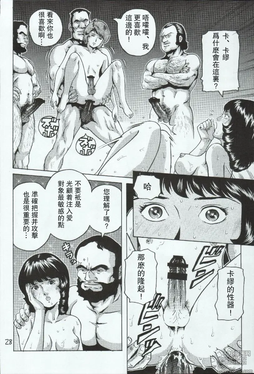 Page 27 of doujinshi Fa. Yuirii no Atsuatsu Kango (Zeta Gundam)【母系戰士出品·瓜皮漢化·萌夢星君發佈】