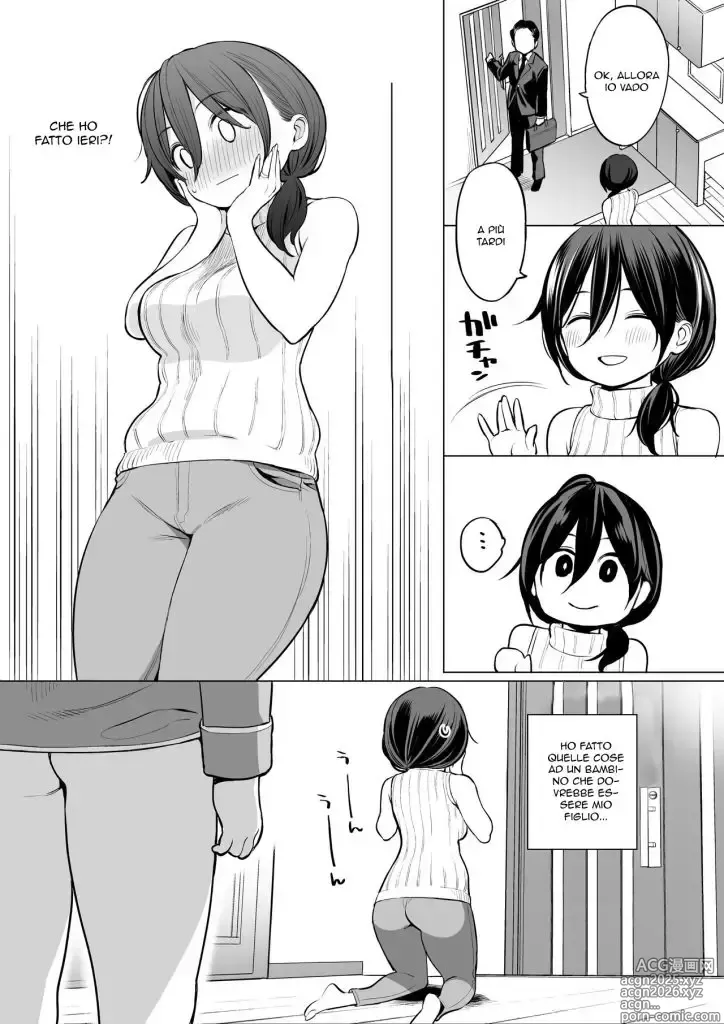Page 17 of doujinshi Legare con la Mamma